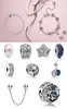 Auténtica plata de ley 925 en forma de corazón con diamantes completos Pulseras Moments Bangle Se adapta al estilo europeo de Pandora Charms Jewelry para regalo de mujer