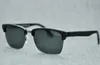 Mode -stijl zonnebril auto rijden buffel hoorn outdoor m257j zonnebril sport mannen vrouwen gepolariseerd superlicht met dooskoffer doek