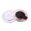 Wireless Charger Crystal Transparent Phone Wireless Fast Charger QI Crystal Base Disc Wireless Charger Free Shipping