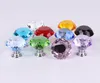 2022 new 30mm Diamond Crystal Glass Door Knobs Drawer Cabinet Furniture Handle Knob Screw Furnitures Accessories