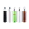 150ml x 25 Pusta butelka z tworzywa sztucznego ze srebrnym aluminiową pompą opryskiwacza mgły Refillable Cosmetic Packaging Containers Perfumy BottlessShipping