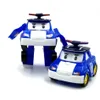 6 قطعة / المجموعة الأصلي مربع robocar poli كوريا الاطفال اللعب روبوت التحول أنيمي عمل الشكل لعب للأطفال playmobil juguetes q1123