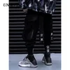 UNSETTLE AW Chinois Broderie Poches Pantalon Cargo Hommes / Femmes Hip Hop Pantalons Hommes Hommes Joggers Casual Streetwear Pantalon 201110