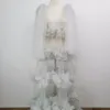 Смотреть через ruchans Nightgowns Plus Plus Размер V-образным вырезом Женщины Пизовая одежда Photosoot Photoshoot Custom Made Bridal undergrats