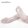 SOPHITINA Special Colors Slippers Comfortable Soft Round Toe Shoes Slippers SO300 Y200423