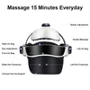 Home Beauty Instrument Electric Heating Neck Head Massage Helmet Air Pressure Vibration Therapy Massager Music Muscle Stimulator Health Care