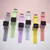 fabbrica Spot nuovo tavolo a specchio LED quadrato studente orologio elettronico moda cool multicolore coppia tavolo per studenti delle scuole medie