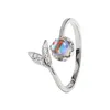 Pierścienie klastra Pierścień Silver Palce Pintopey Regulat dla kobiet Wedding zaręczynowy Biżuteria Stylowa osobowość 7909231