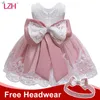 LZH Winter Baby Girls sukienka nowonarodzona koronkowa księżniczka sukienki na dziecko 1. rok urodzinowy sukienka Halloweenowa sukienka imprezowa LJ2890062