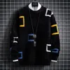 Men's Sweaters Winter Cashmere Sweater Men Clothing Top Quality Male Pullover Keep Warm Pull Homme Fashion Mens Christmas Jumper