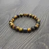 New Lava tiger eye turquoise beads bracelets Natural stone magnetic hematite bracelet for women mens fashion jewelry will and sandy gift