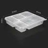 Matkvalitet PP Material Matbehållare Högkvalitativ Bento Box för grossist DH9400