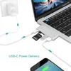 5 IN1 USB C 허브 멀티 포트 USB 어댑터 용 MacBook Pro 유형 C to USB3.0 SD TF 카드 리더 어댑터 13 / 15inch MacBook Pro 2016