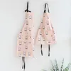 Aprons Waterproof Kitchen Cooking Apron Cotton Cartoon Kids Adult Women Man Parent-child Sleeveless Chef's189a