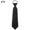 Groom Ties Easy To Wear For Children Boys Girls Students Kid Rope Stage Performance Photograph Graduation Ceremony Black Ties