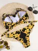 Gold Flower Fashion Bademode Bikini Set für Frauen Badeanzug mit Pad Bandage Gold Flower Fashion Bademode Bikini Set für Sexy Badeanzug