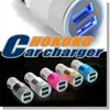 Metal Dual USB Port Car Charger Universal 12 V 1 2 AMP dla Samsung Galaxy Android