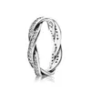 Högkvalitativ 100% 925 Sterling Silver Fit Pandora Ring Crown Daisy Ring Smycken Förlovningsälskare Mode Bröllop Par För Kvinnor