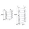 4 Layers Door Iron hook Hanging Shoe Rack Breathable Firm Shoe Organizer For Closet Bedroom Shoe Storage Cabinet Slippers Holder 201109
