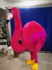 Flamingo Parti çizgi film karakter maskot kostümleri için reklam için özel kostüm ücretsiz nakliye desteği özelleştirme