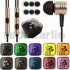 Piston Earphone 35Mm Jack Earphones Headset InEar Electroplating Headphones Stereo Earbuds for smart phone3323126