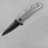 KS 2200 Grid assistida faca 8cr13 58hrc lâmina de aço cinza lidarinho preto borda lisa edc facas de facas de bolso com caixa de varejo