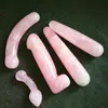 Nxy vibradores em stock atacado massageador de cristal vibrador mulheres branco jade vagina dildo adulto brinquedos sexuais 0104