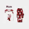 Outfits Christmas Family Matching Dad Mom Daughter Son Couple Pajamas Set Deer Family Look Nightwear Outerwear Mommy And Me Pyjamas Set LJ