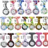 Wholesale Random delivery Women's Nurse Pocket Watch Necklace Accessories Sweater Chain Ladies Hanging Watches Quartz Ladys AA00139