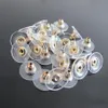 1000pcs / Lot Or Argent Plaqué Disque Volant Forme Boucle D'oreille Dos Bouchons Earnuts Boucle D'oreille Bouchons Alliage Trouver Bijoux Accessoires Composants