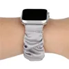 Elastisk rem för Apple Watch Band Serie 6 SE 5 4 3 Scrunchie Elastic Loop WatchBand Iwatch 40mm 44mm 42mm 38mm Band Tillbehör Present