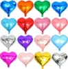Novelty balloon Heart Shaped Novelty & Gag Toys 18 inches Foil Love Gifts Multiple Colors Wedding Birthday Party Home Decoration Balloon Toys and Gifts