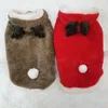 Roupas de cachorro de Natal inverno capa de casaco de cachorro grande gal￪s corgi samoied Golden retriever roupas de Natal