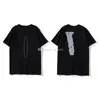 ファッションメンズデザイナーTシャツの男性女性Tシャツ品質黒の反射の半袖ティーサイズS-XL