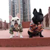 Chihuahua pug katoen kostuum huisdier hondenkleding voor kleine honden huisdieren kleding Franse bulldog zomer ademend camouflage hoodies T200710