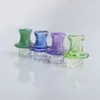 Beracky Nieuwe Stijl Glas Spinning UFO Cap 25mmOD Glas Carb Cap Heady Carb Caps Voor Quartz Banger Nagels Glazen Waterleidingen Booreilanden