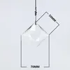75mm Window Decor Suncatcher Crystal Prism Chandelier Pendant Party Ornament Hanging Xms Faceted 75mm Window H jllaRH
