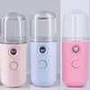 Umidificatore cosmetico multicolore Profumo Lady Pocket Piccoli strumenti per l'approvvigionamento idrico Donne Dispositivi per la cottura a vapore USB Fashion New 5 5xy G2