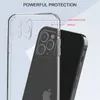 Przypadki do telefonu dla Samsung S21 Plus A72 A52 A32 A02 A02S w przypadku ochrony aparatu Clear Acrylic Mobile Back Cover