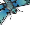 Metal Dragonfly Wall Artwork for Garden Decoration Miniaturas Animal Outor Statyes and Sculptures for Yard Decoration T200117