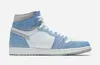 C080520 2022 le plus chaud authentique 1 High OG Hyper Royal Trophy Room 1S Light Smoke Grey White Hommes Femmes Chaussures de sport Baskets de sport avec original