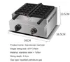 Elektrikli / Gaz Tipi Şiş Pasta Makinesi Bıldırcın Yumurta Şiş Waffle Makinesi Paslanmaz Çelik Takoyaki Makinesi Topları Pişirme Pan