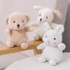 15cm schattige kleine dier pluche gevulde speelgoed beer hond schapen eend pop baby slapen soblease poppen kinderen verjaardagscadeau