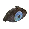 Gold Evil eye Donna argento da sera femme pochette bag di lusso Crystal day clutch bling party purse SC023 Y200623