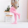 Stockings Knit Fashion Women's Wool Stockings Sexy Warm Thigh High Over The Knee Socks Long Cotton Stockings Girls Ladies Women