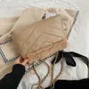 Inverno outono de peles clássica de moda feminina designer de cadeia feminina saco de ombro fita de decoração de arco para mulheres handba2666