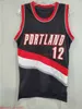 Costume Costurado 2012 Lamarcus Aldridge # 12 Jersey XS-6XL Mens Retrocedores Basquetebol Jerseys Homens baratos Juventude