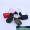 10PCS 60ml Luxury Empty Matte Frosted Cosmetic Packing Glass Dropper Bottle with Black Pipette for Oil