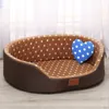 Wysokiej jakości gąbki Pets Mata łóżka dla małych średnich psów 60x50x18cm koc z zwierzakiem podwójne boki przydatne łóżek dla kota szczeniaka Mattress 201124