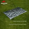Multifunktionell PE Aluminium Folie Vattentät Fällande Golv Madrass Camping Tält Picnic Sun Shelter 220216